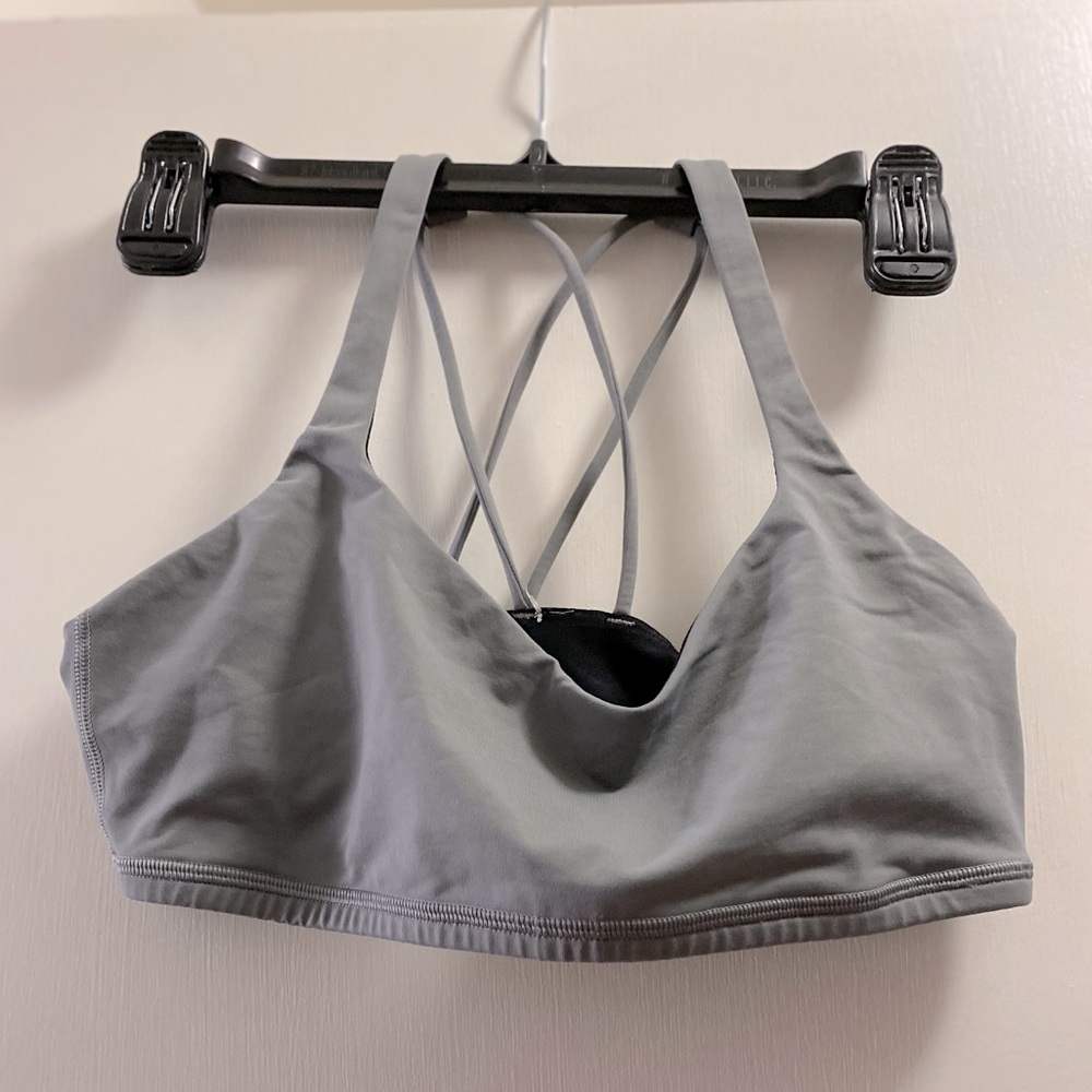 Gray Lululemon Sports Bra